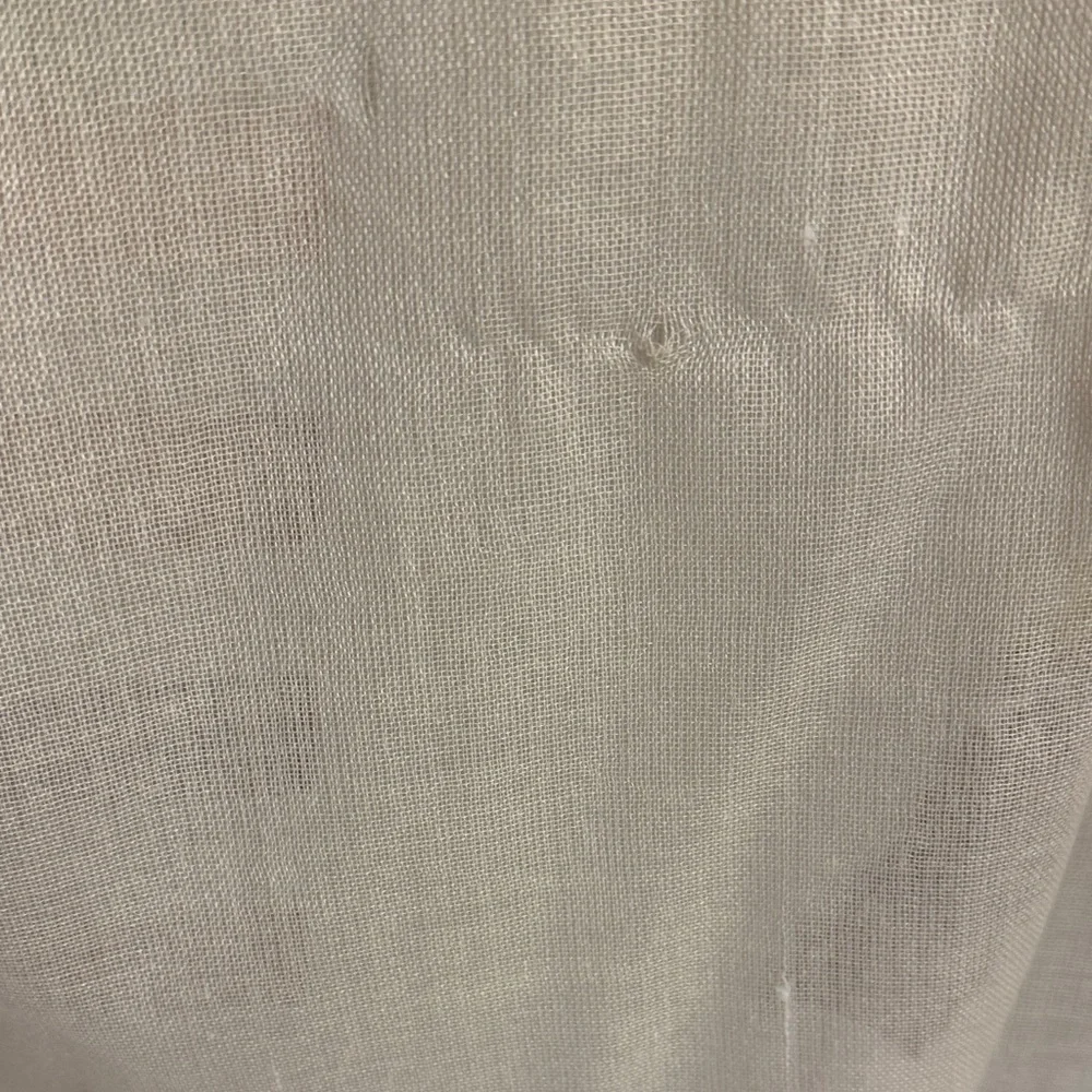 Sonoma Cream Shawl with Yellow and Brown Stripes - Picture 3 of 6